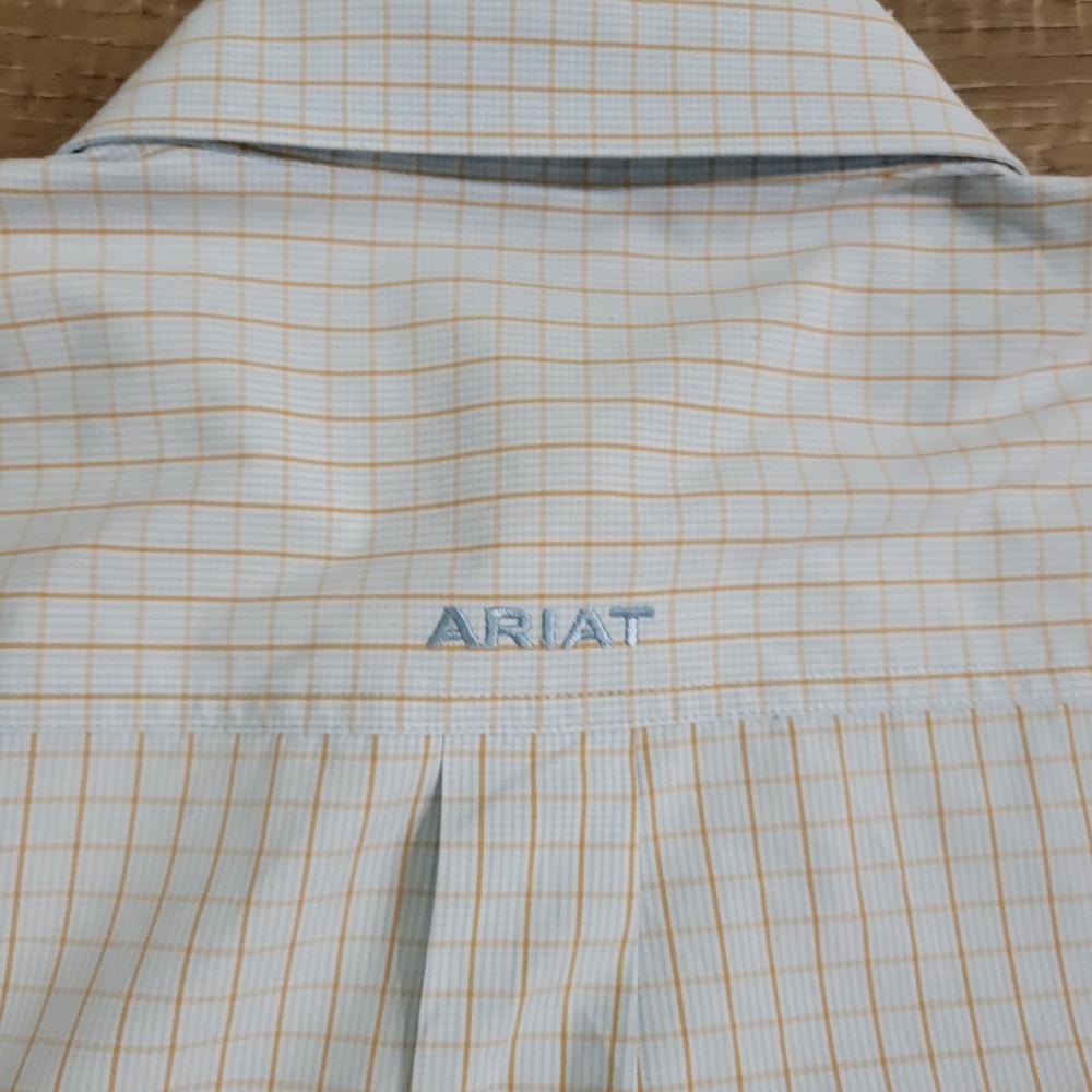 ARIAT Pro Series Men's Pre-owned Button Down Shirt Size XXL - Picture 6 of 6